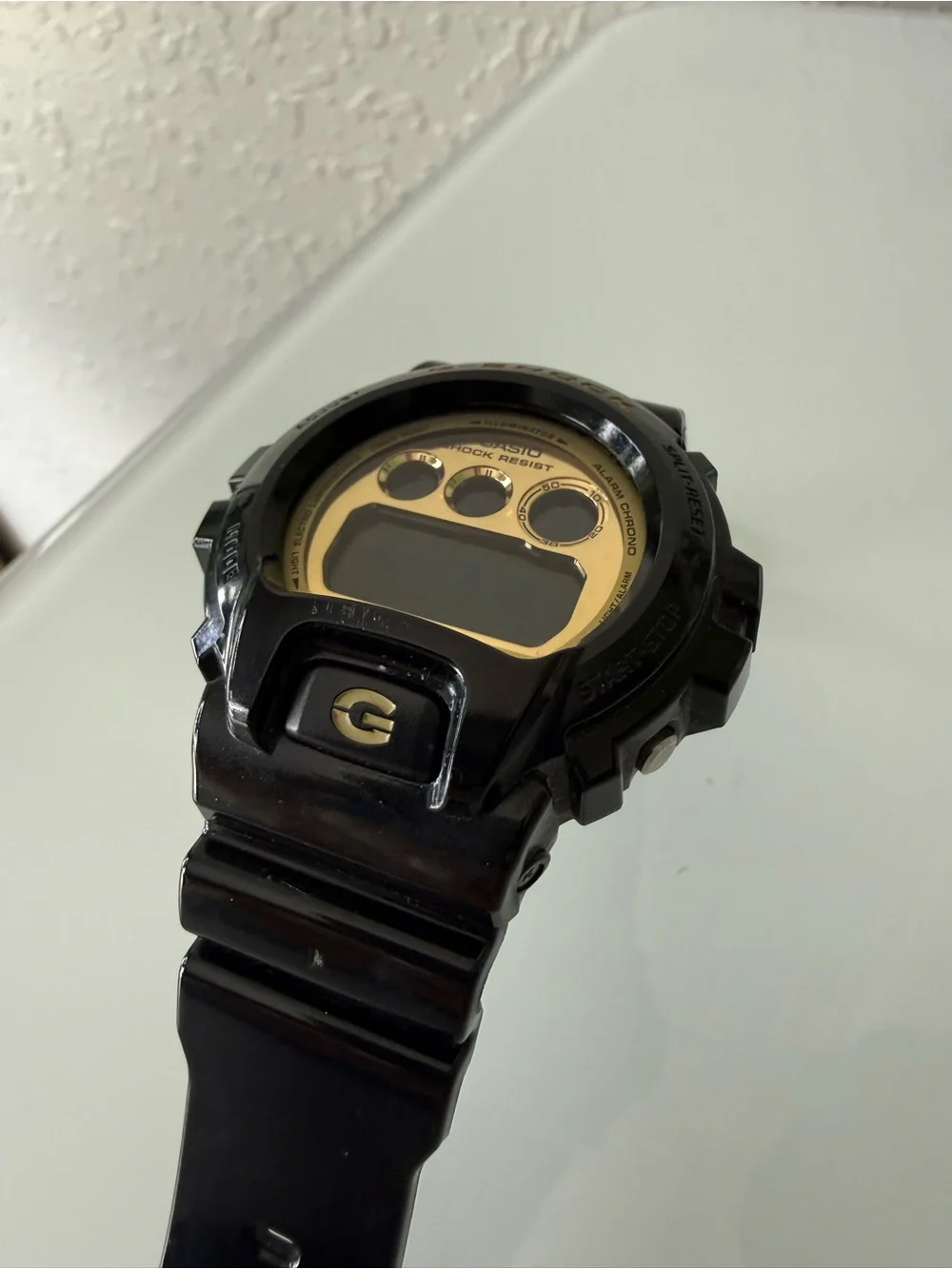 Casio Black and Gold Digital Sport Watch